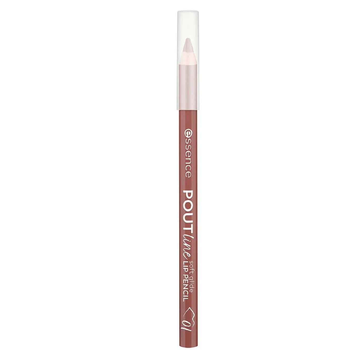 Essence Poutline Soft Glide Lip Pencil 01 for Precise Definition 1 Pc