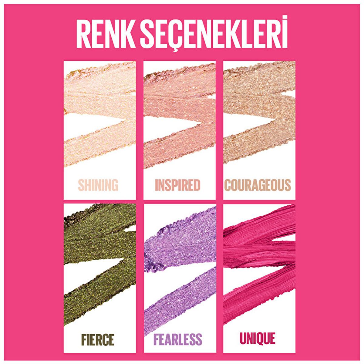 Maybelline Color Tattoo Courageous: Long-Lasting, Smudge-Proof Cream Eyeshadow for Intense Color
