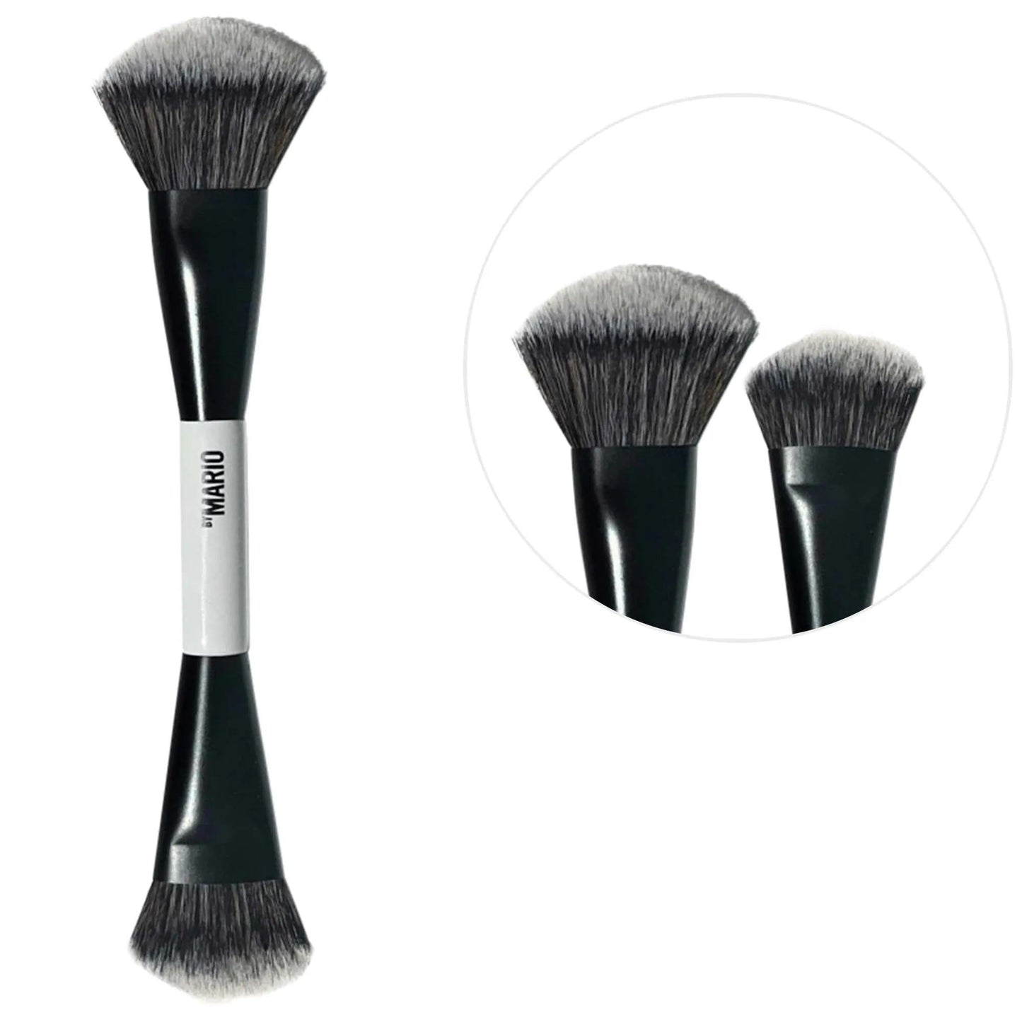 Real Techniques - F4 Dual-Ended Foundation and Face Brush for Flawless Makeup Application