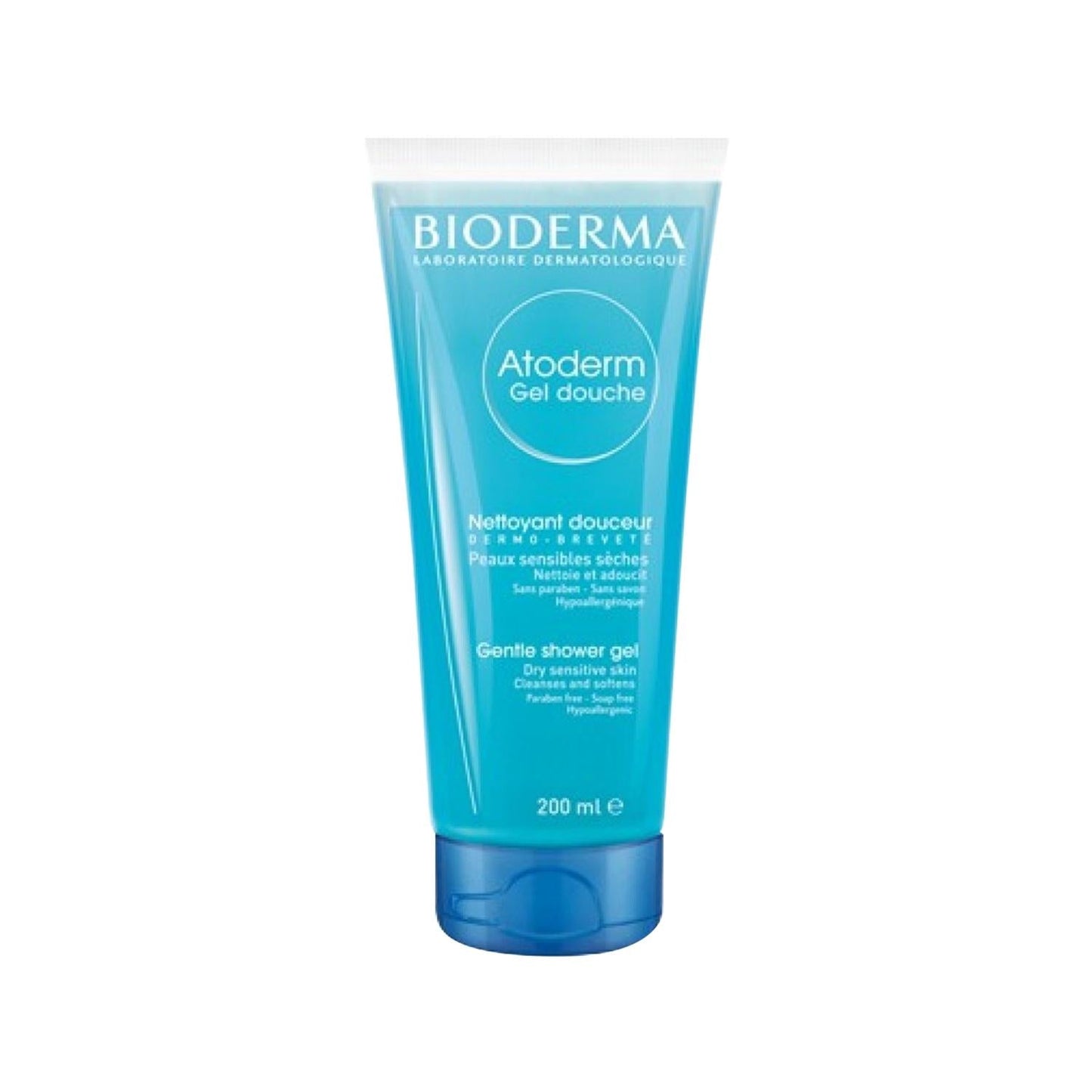 Bioderma Atoderm Shower Gel for Sensitive Skin - Gentle Cleansing, 6.76 fl oz