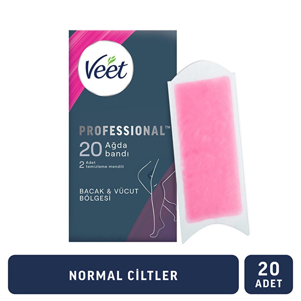 Veet Professional Wax Strips for Normal Skin 20-Pack