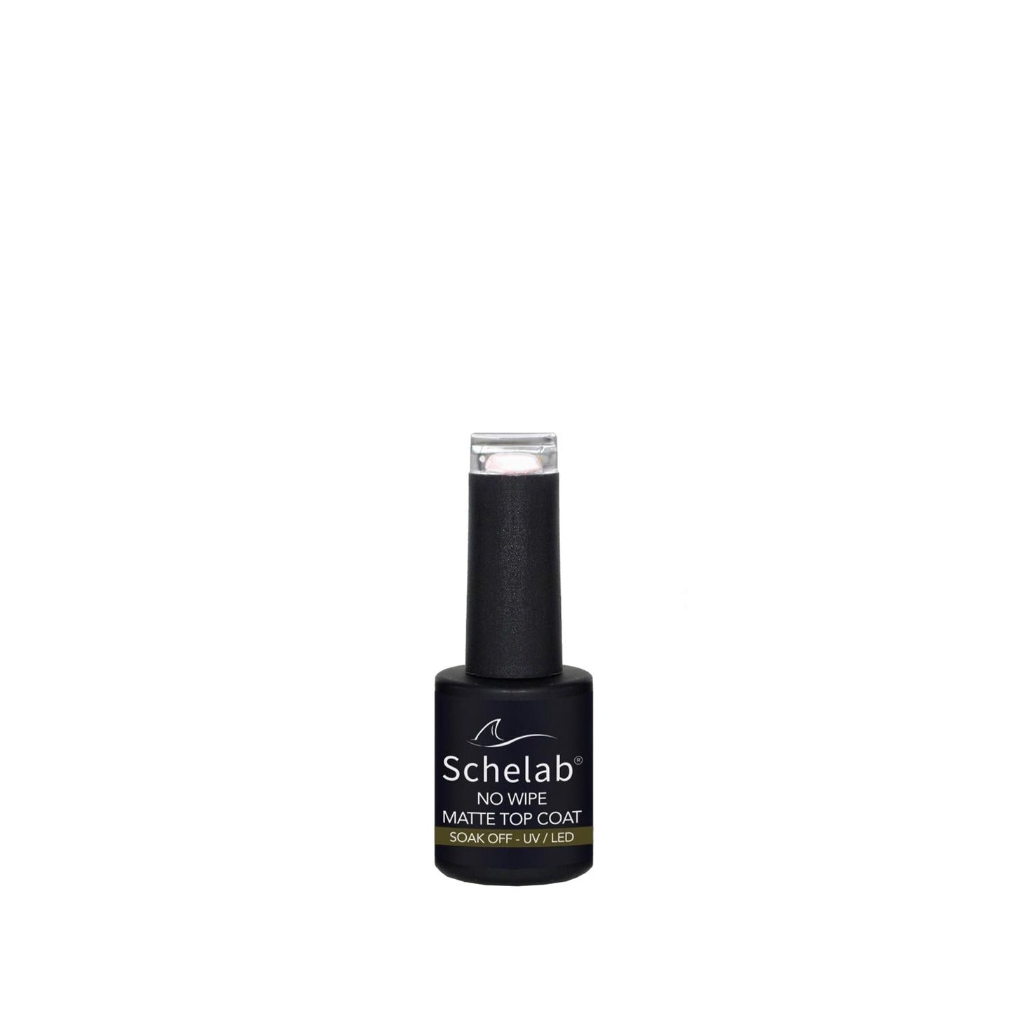 Schelab No Wipe Matte Top Coat - Professional Nail Care at Home, 10ml