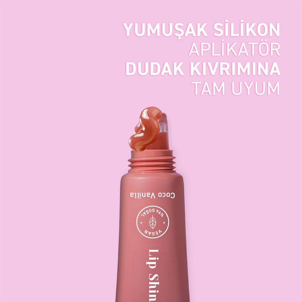 Herbaderm Coco Vanilla Glossy Lip Balm 10 ml