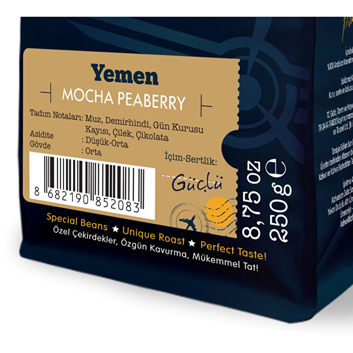Moliendo Yemen Mocha Whole Bean Coffee - Arabica Coffee Beans, Single-Origin, Specialty Coffee