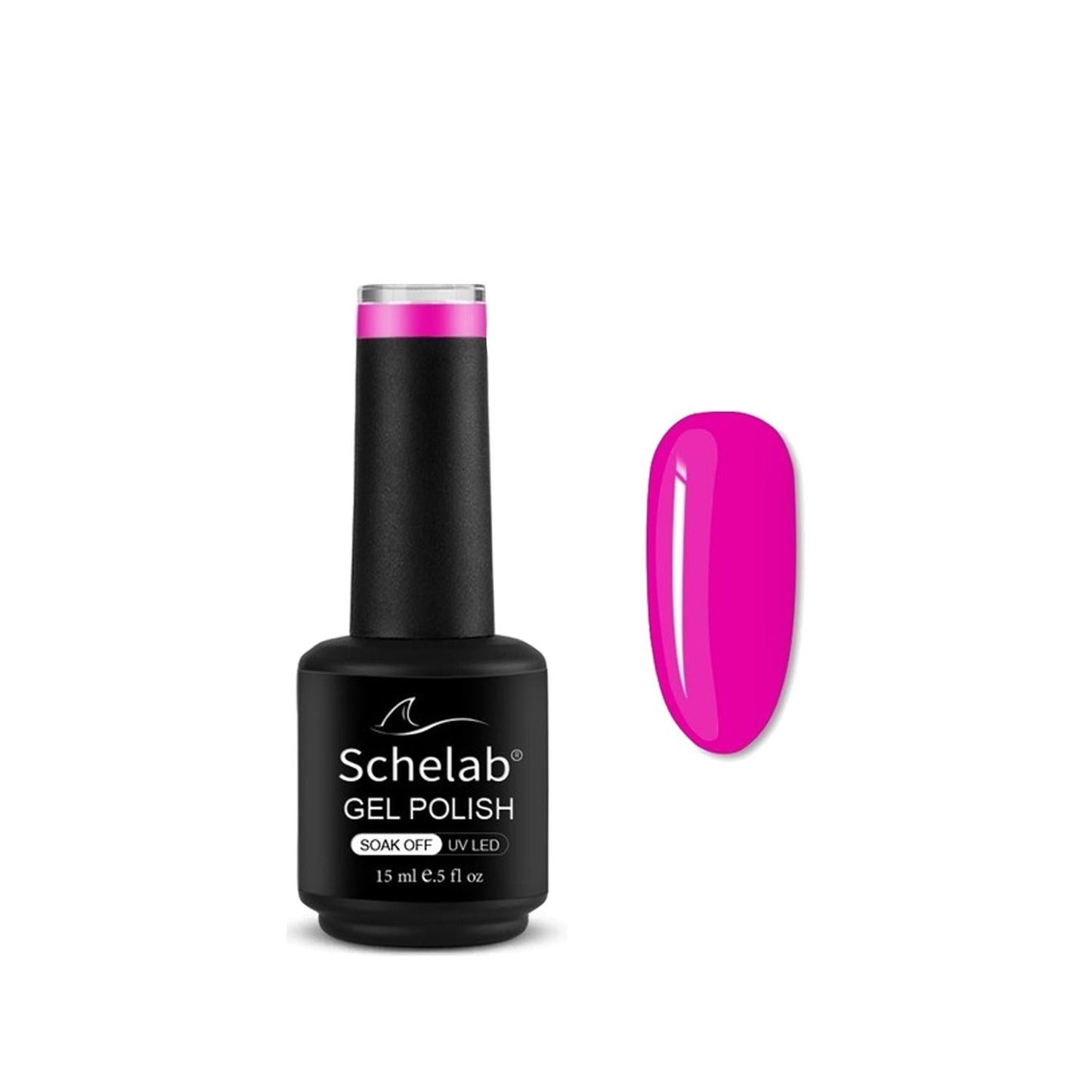Schelab Long-Lasting Gel Nail Polish - 3 Step Application, 15ml - Schelab 33