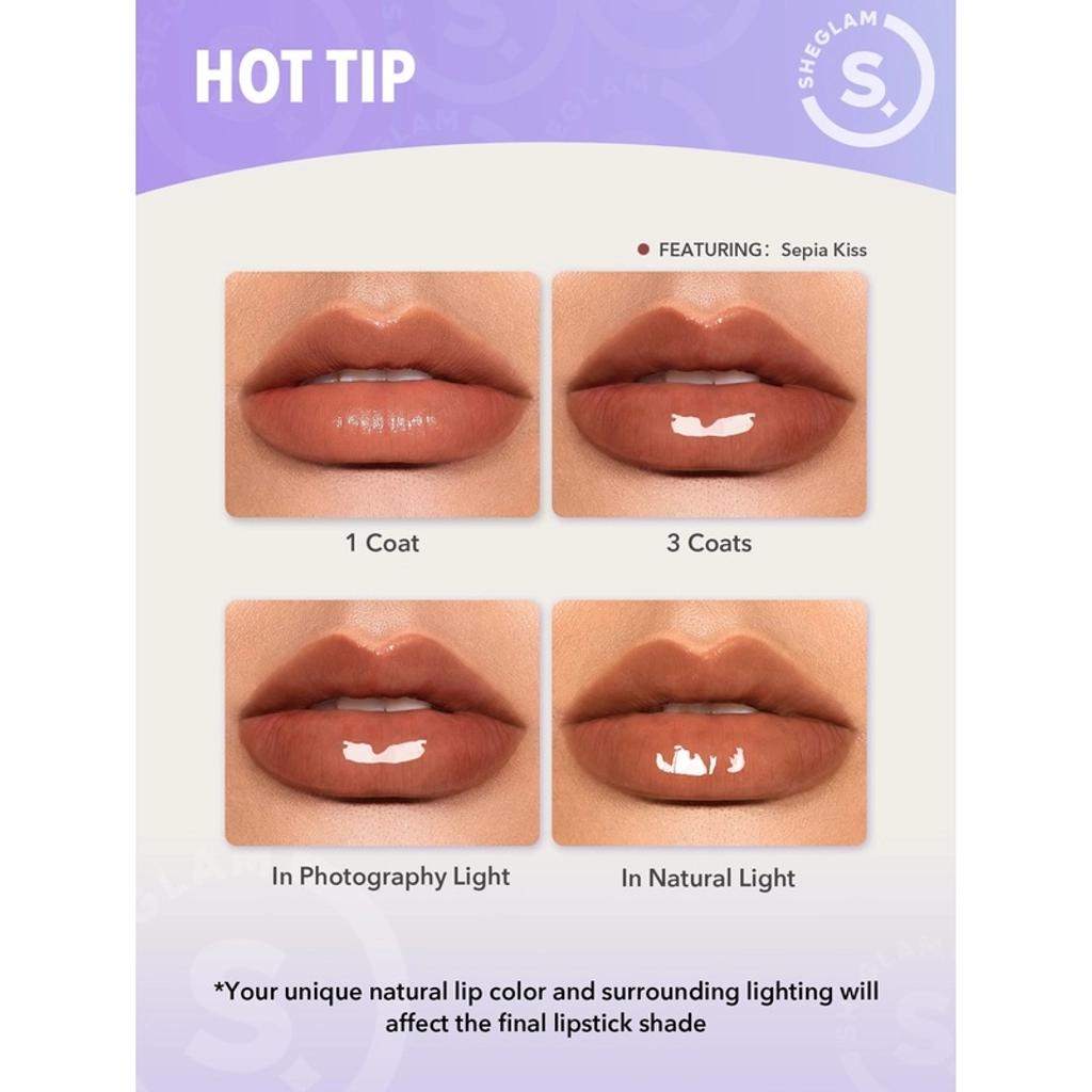 Sheglam Pout Perfect Lip Plumper 115 First Crush High-Shine