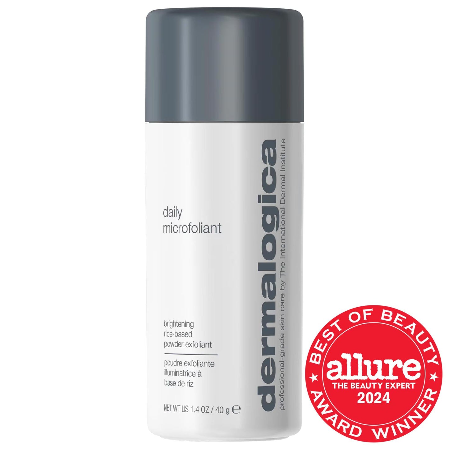 Dermalogica Daily Microfoliant Refillable Exfoliating Powder Cleanser for Normal, Combination & Oily Skin - Vegan, Gluten-Free, Cruelty-Free