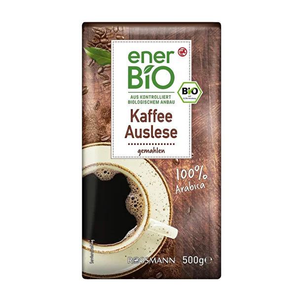 Enerbio Organic Ground Coffee: Classic Arabica, Mild Roast - Aromatic & Vegan Friendly 500g