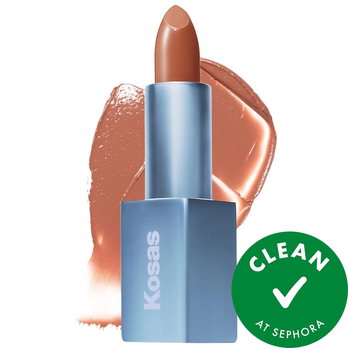 Weightless Lip Color: Nourishing Satin Lipstick with Mango, Cocoa & Rosehip - Hydrating, Smooth & Cruelty-Free