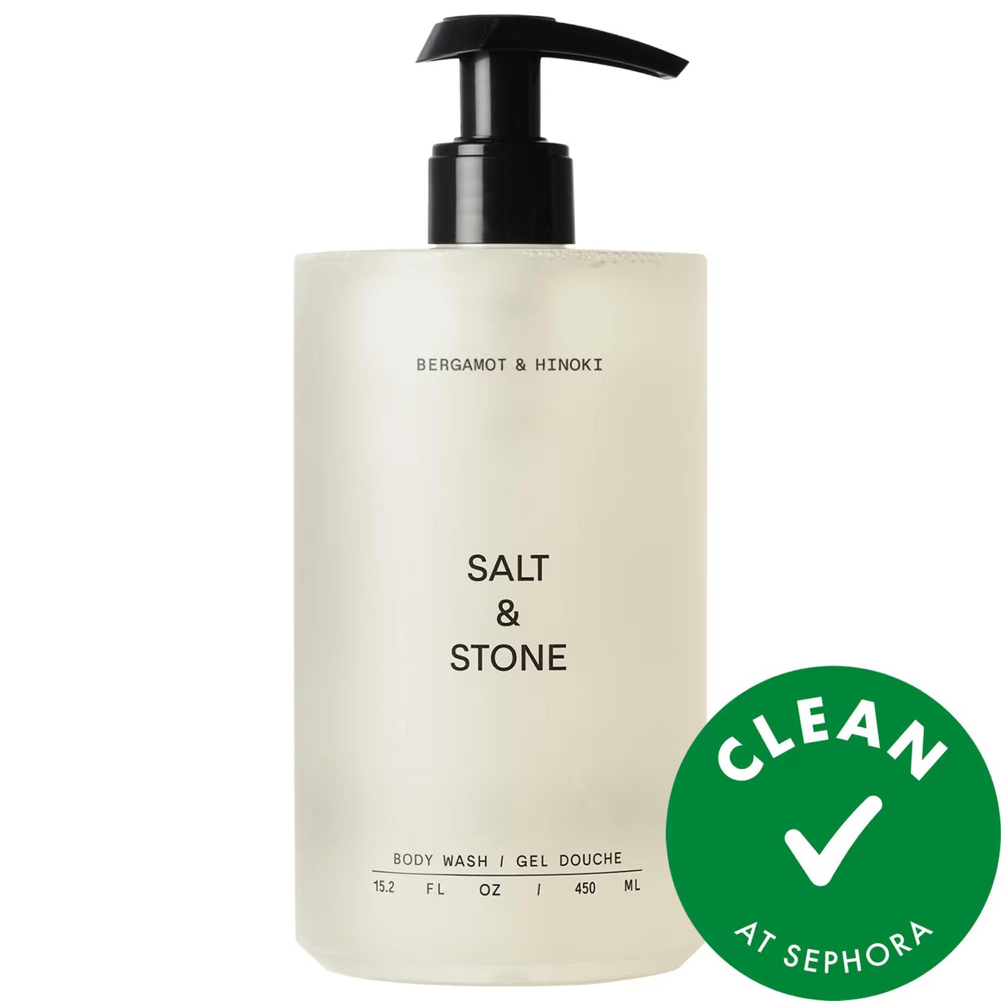 The Body Shop Bergamot & Hinoki Refillable Body Wash with Niacinamide + Probiotic - Natural, Sustainable Skincare for Dry, Dull Skin