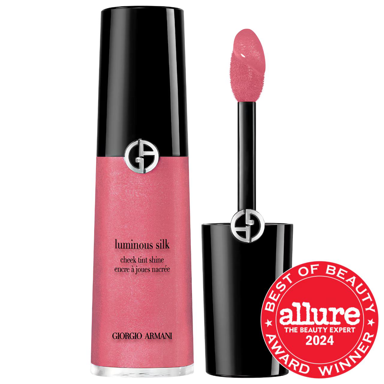 Luminous Silk Liquid Blush Cheek Tint | 12H Lasting Radiant & Natural Color | Buildable, Hydrating, Seamless Blend