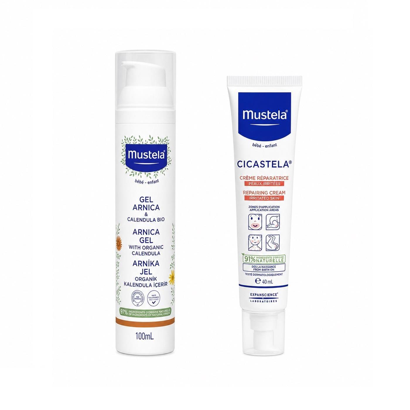 Mustela Arnica Gel 100ml & Cicastela Cream 40ml Set