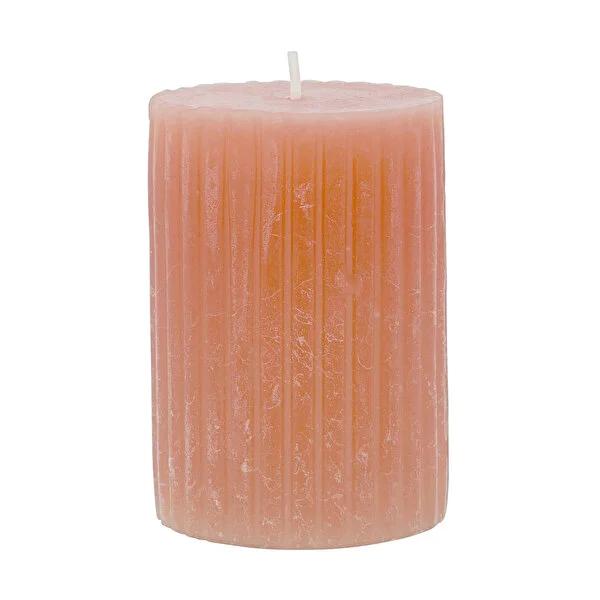Rubin Licht Rustic Peach Candle - 3.94 x 2.68 inches, 44 Hour Burn Time