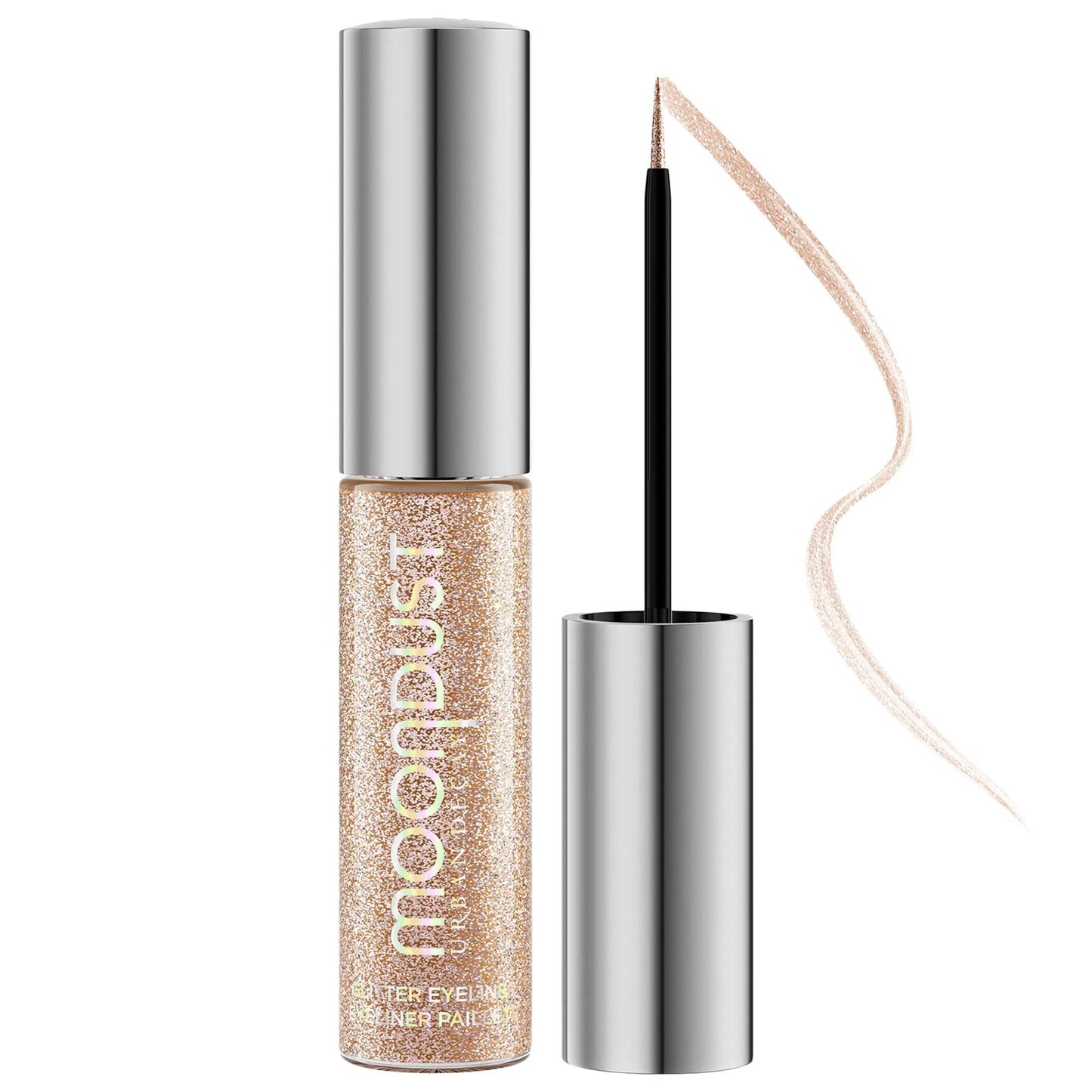 Moondust Liquid Glitter Eyeliner: Vegan, Cruelty-Free Sparkle Eyeliner for High-Impact Shimmer - Long Lasting & Fast Drying