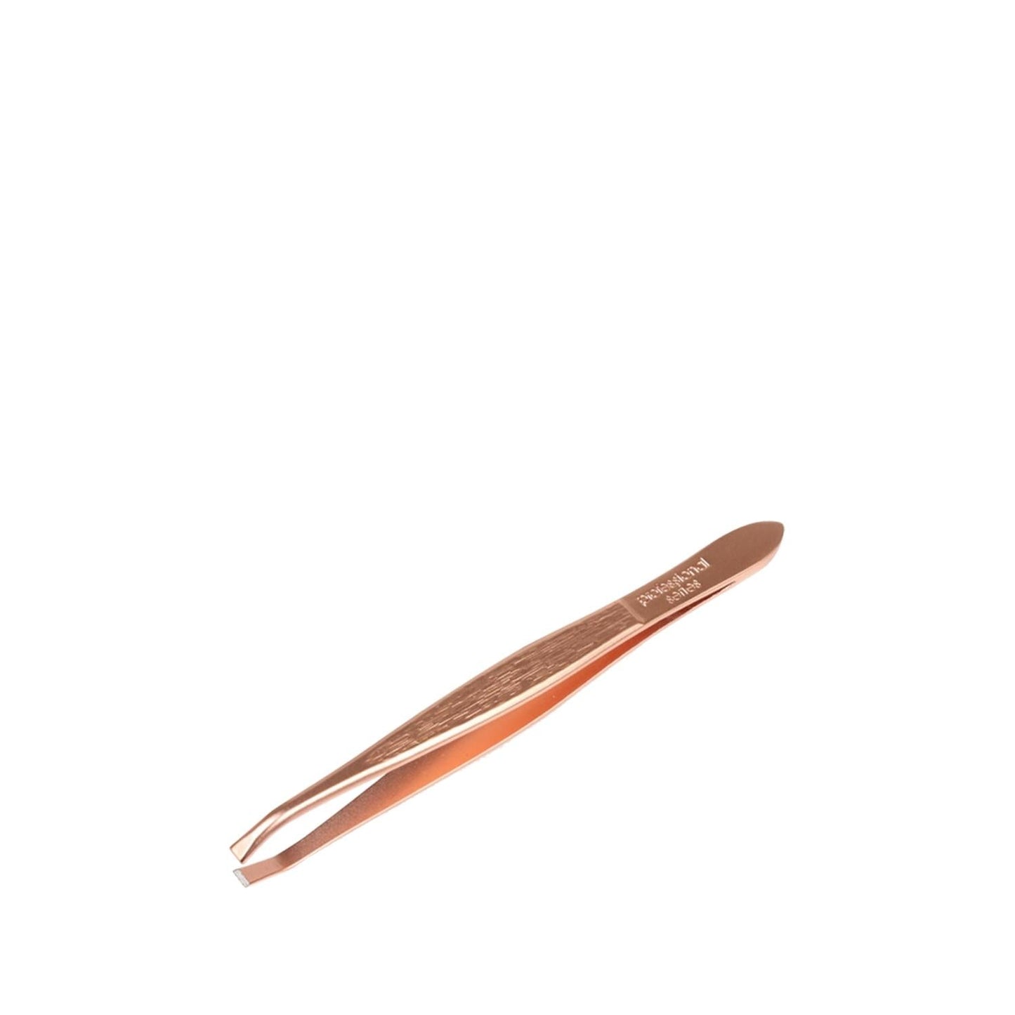 Trina Bronze Narrow-Tip Tweezers for Precision Hair Removal - High-Quality Personal Grooming Tool