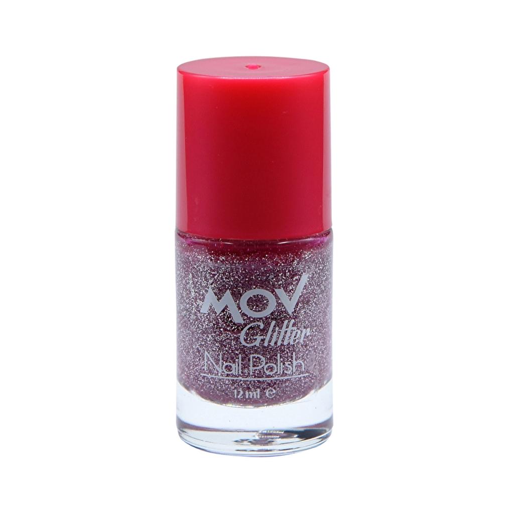 Mov Glitter Nail Polish No:11 Sparkle Effect 12ml
