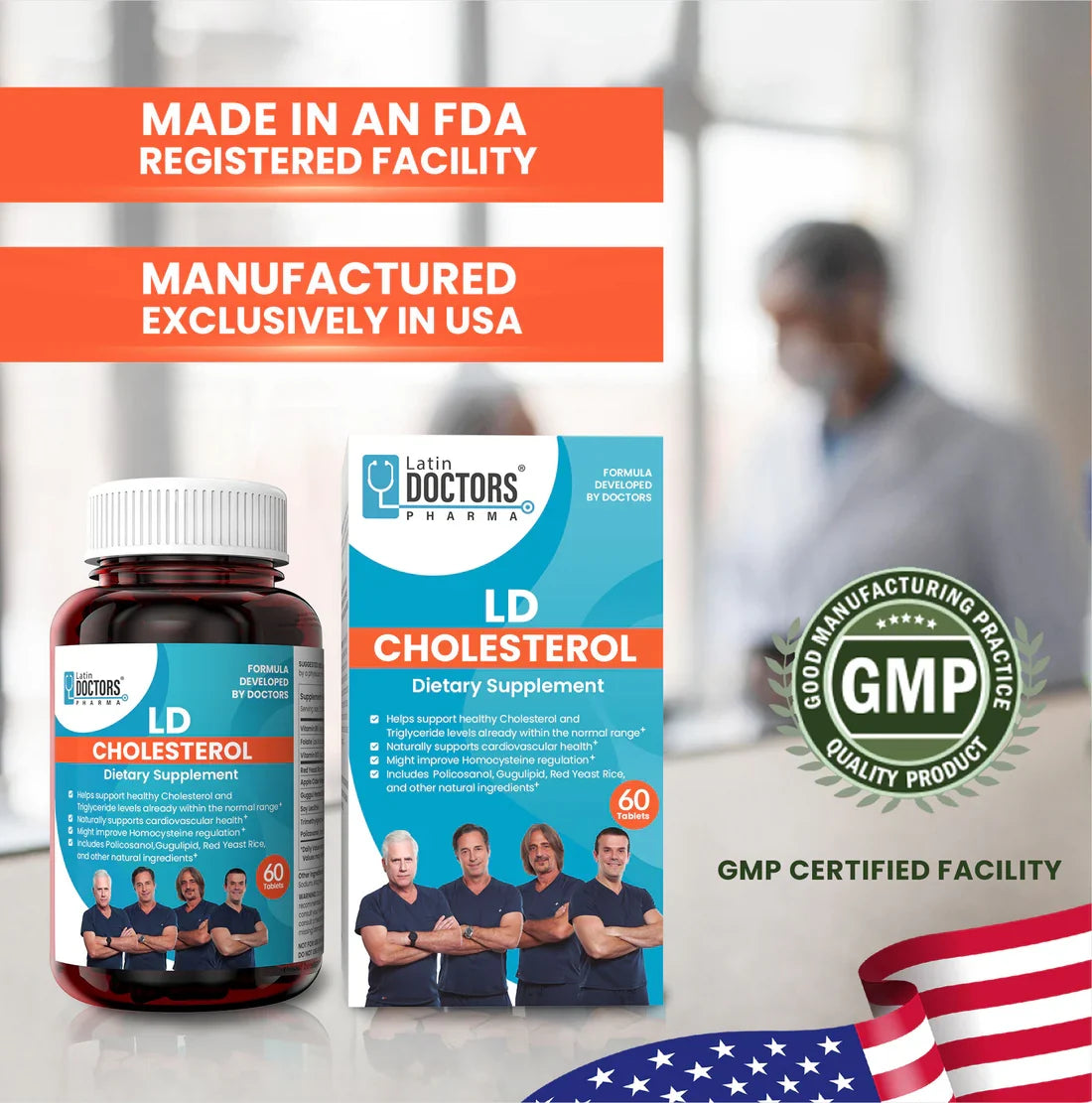 Latin Doctor CHOLESTEROL TABLETS 60CT