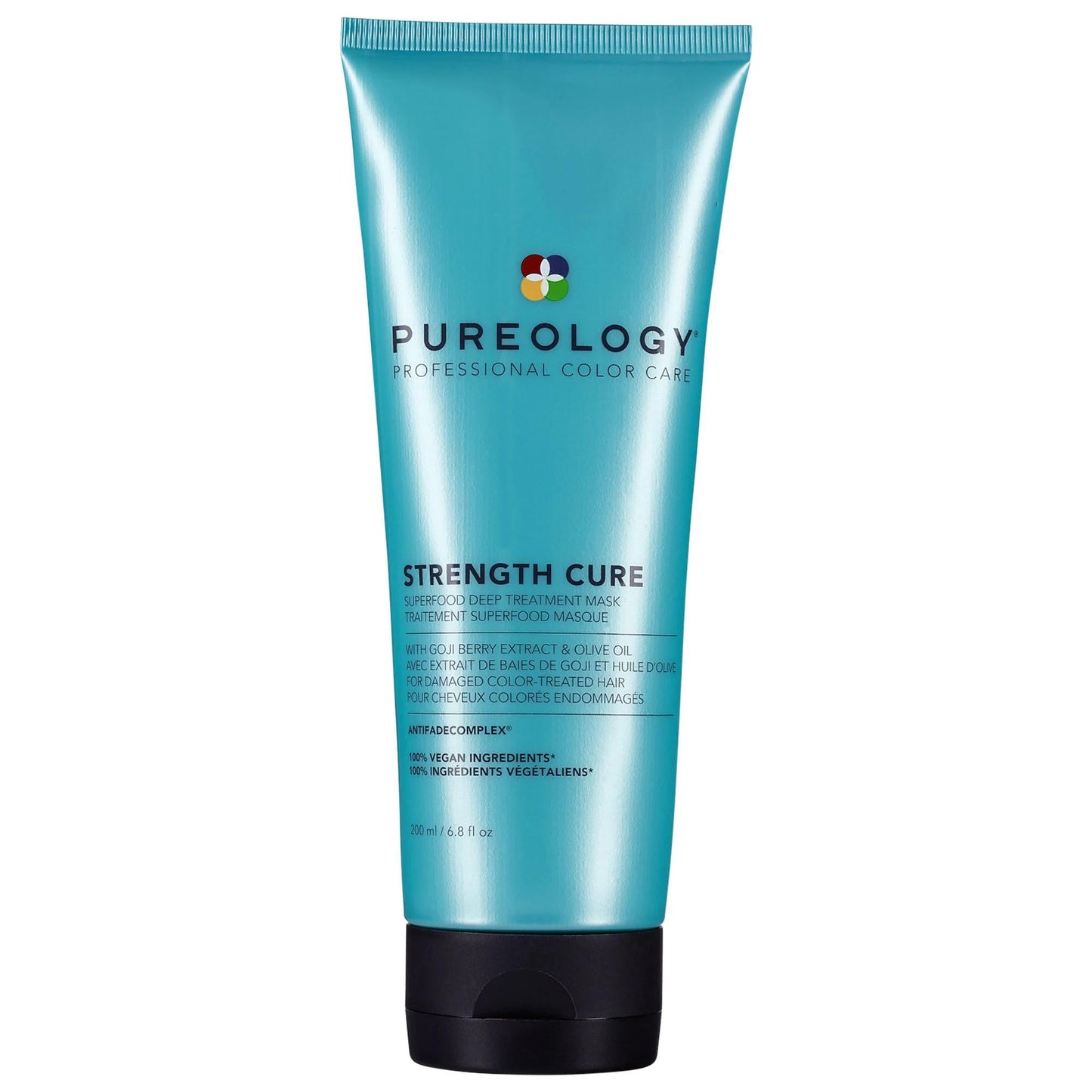 Strength Cure Superfoods Treatment Hair Mask - Nourishing, Color Protecting, Vegan Hair Care