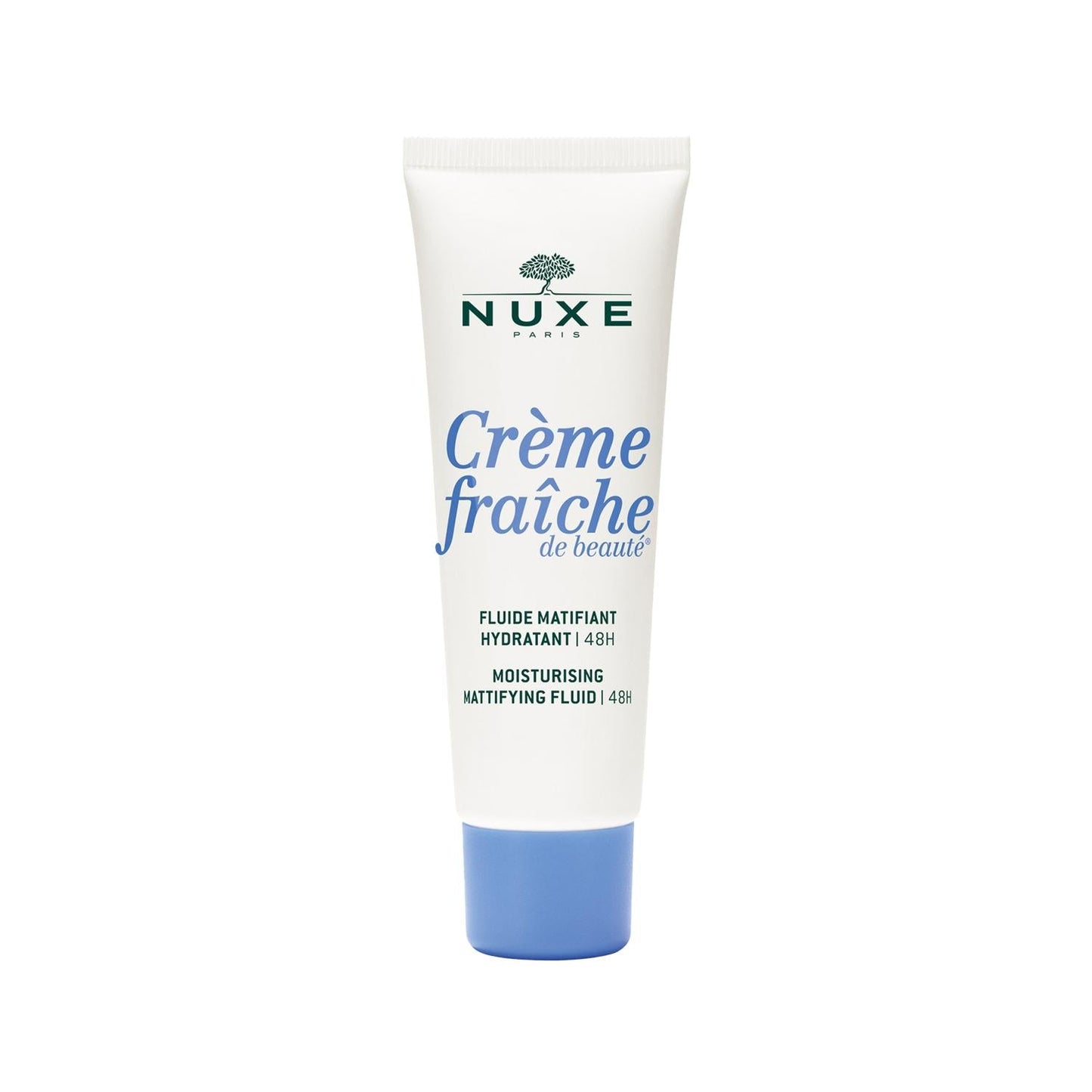 Nuxe Creme Fraiche 48-Hour Moisturizing Cream - Lightweight Hydration for Dry Skin, 1.69 fl oz