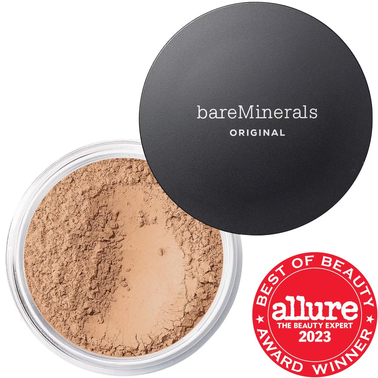 bareMinerals Original Loose Talc-Free Mineral Foundation SPF 15 | Natural Finish & Buildable Coverage