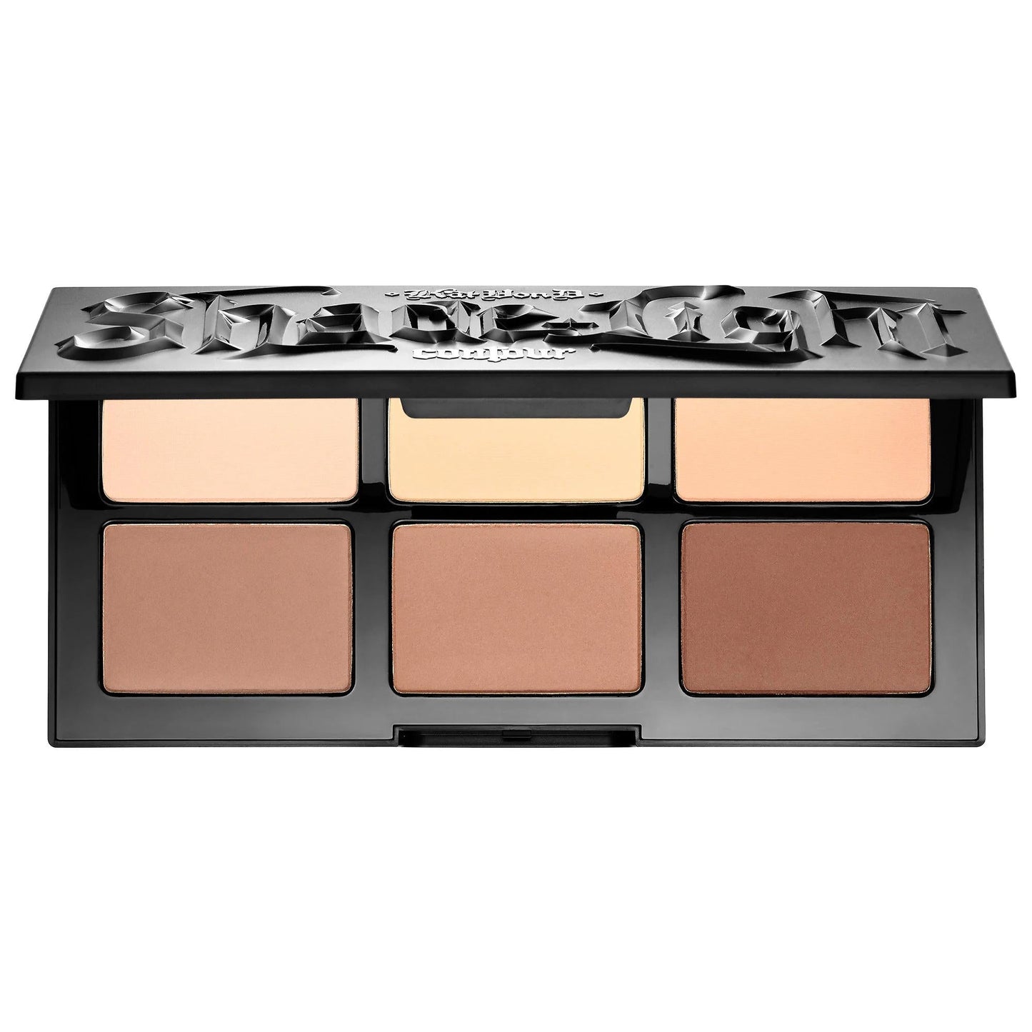 KVD Beauty Shade + Light Refillable Face Contour Palette: Sculpt & Define, Blendable Matte Contouring & Highlighting Shades, Cruelty-Free