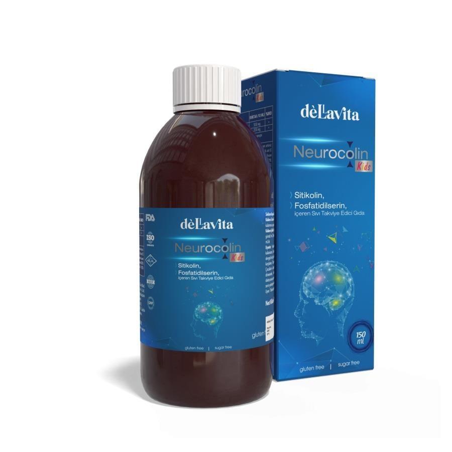 Dellavita Neurocolin Kids Citicoline Liquid Supplement 150 ml