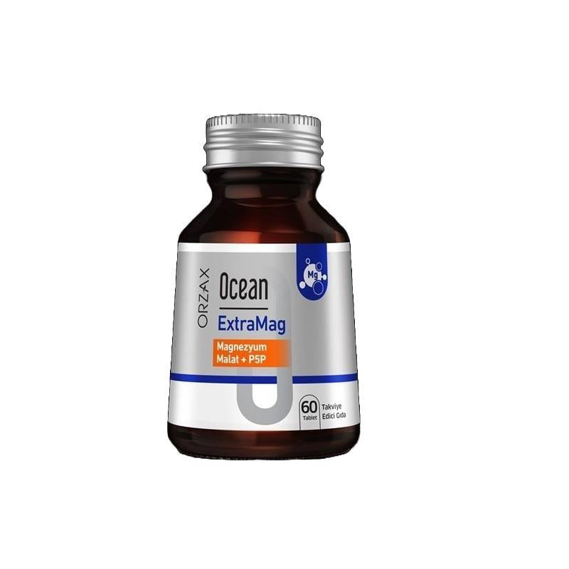 Ocean ExtraMag Magnesium Malate & P5P Tablets - 60 Count