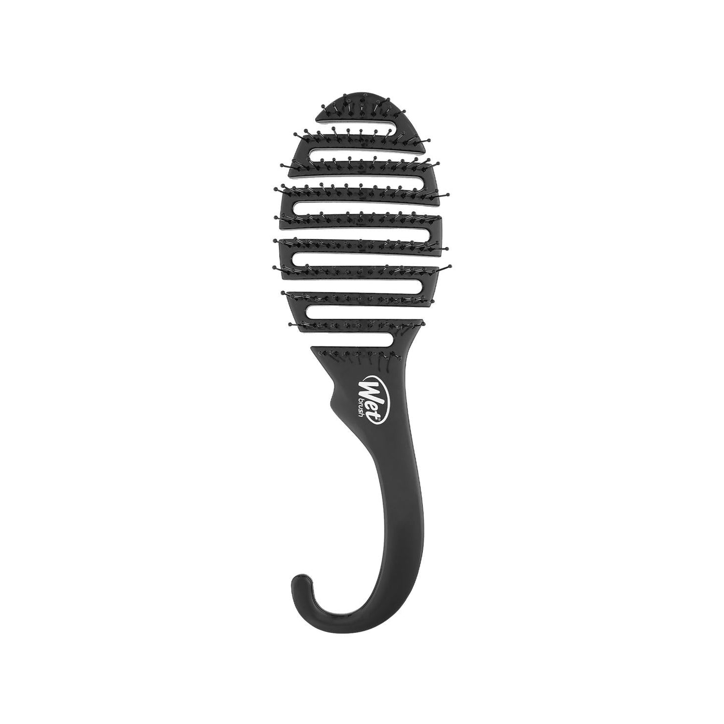 Wet Brush Shower Glitter Detangler Hair Brush Black