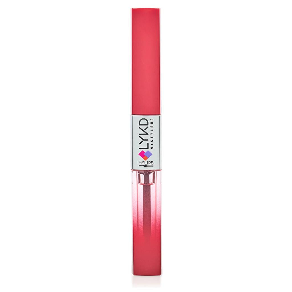 LYKD Double Sided Lipstick & Gloss 371 Deep Raspberry
