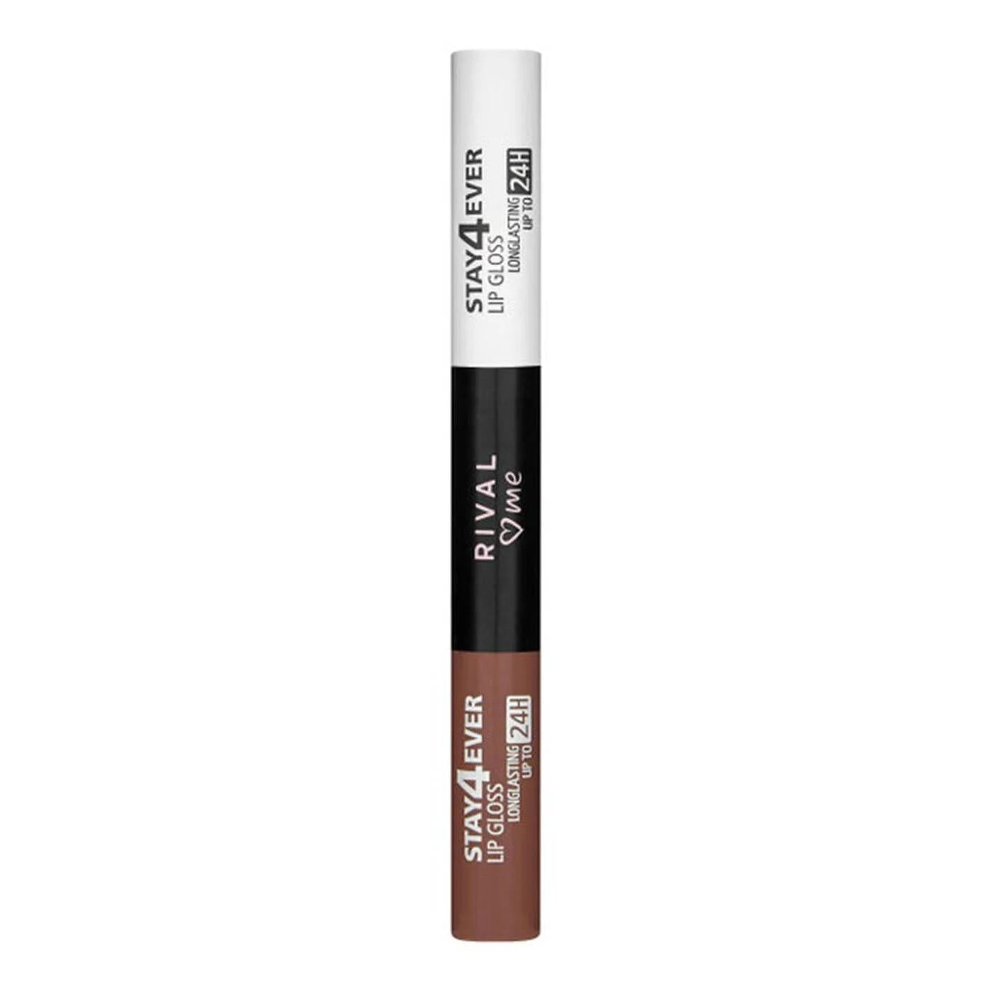 Rival Loves Me Stay4ever Lip Gloss No10 Cinnamon Brown 7 ml