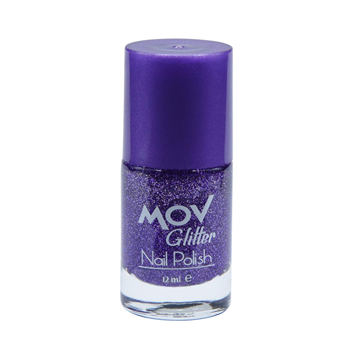 Mov Nail Glitter Polish No:14 - Shiny Nail Art Supplies for Beauty Care