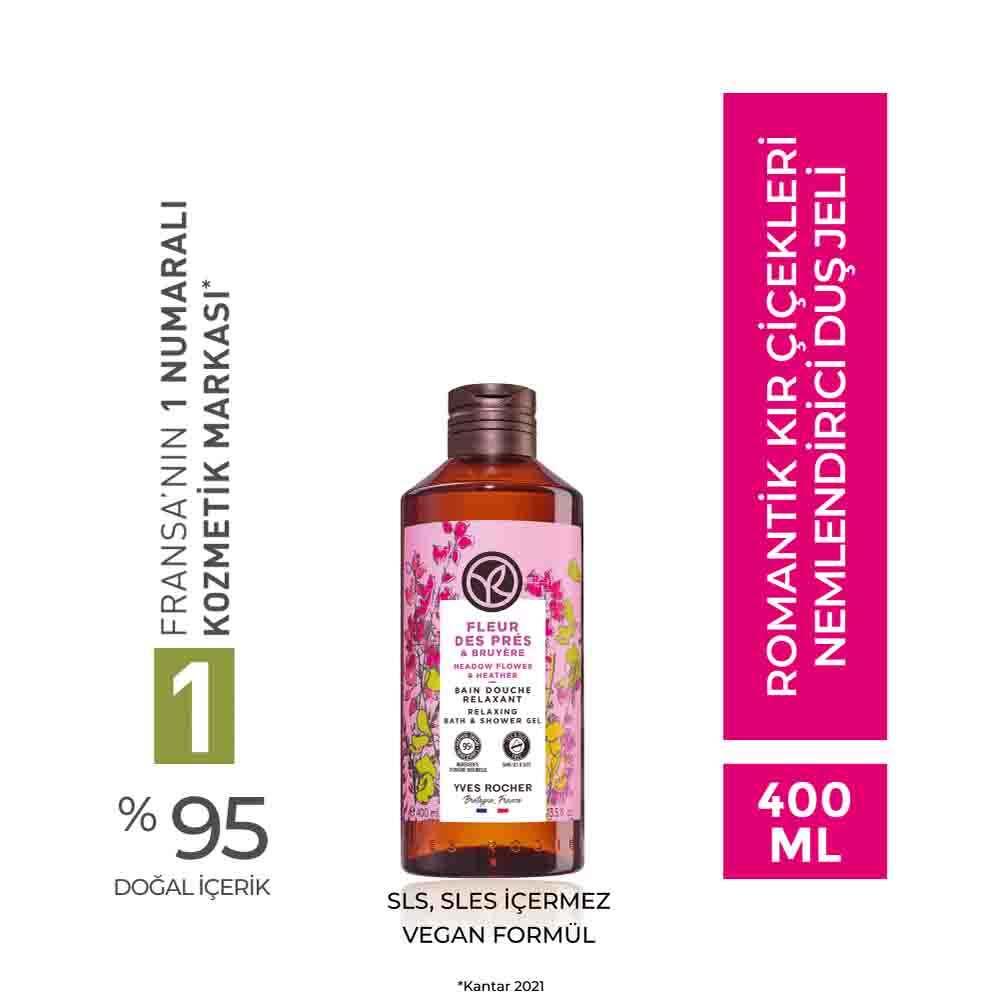L'Occitane Romantic Wildflowers Shower Gel - Moisturizing, Gentle & Luxurious - 13.53 fl oz