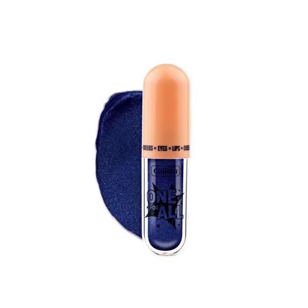 Callista One For All Liquid Eyeshadow Mystick Fall No:10 - Blue Makeup with High Pigmentation & Metallic Finish