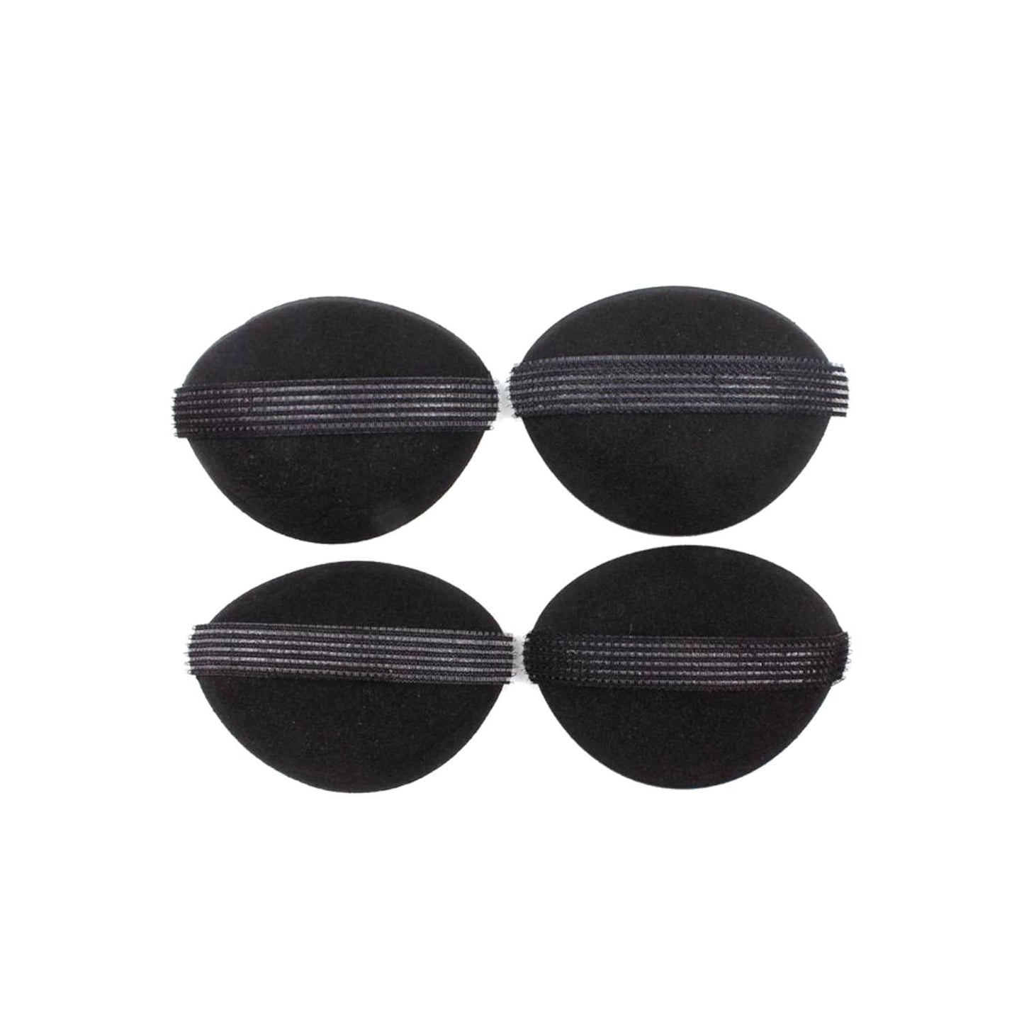 Trina Topuz Black Makeup Sponge with Velcro - Smooth Application, Easy Cleaning - TRNPRAT00017