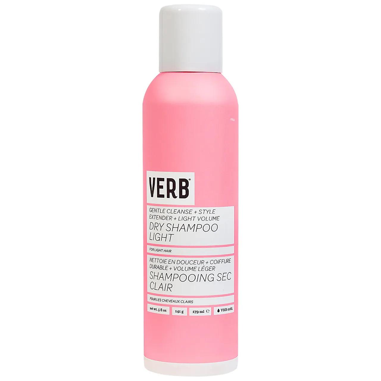 Verb Refresh Dry Shampoo for Light Hair - Sulfate-Free, Vegan, Color-Safe for Blonde & Silver Tones