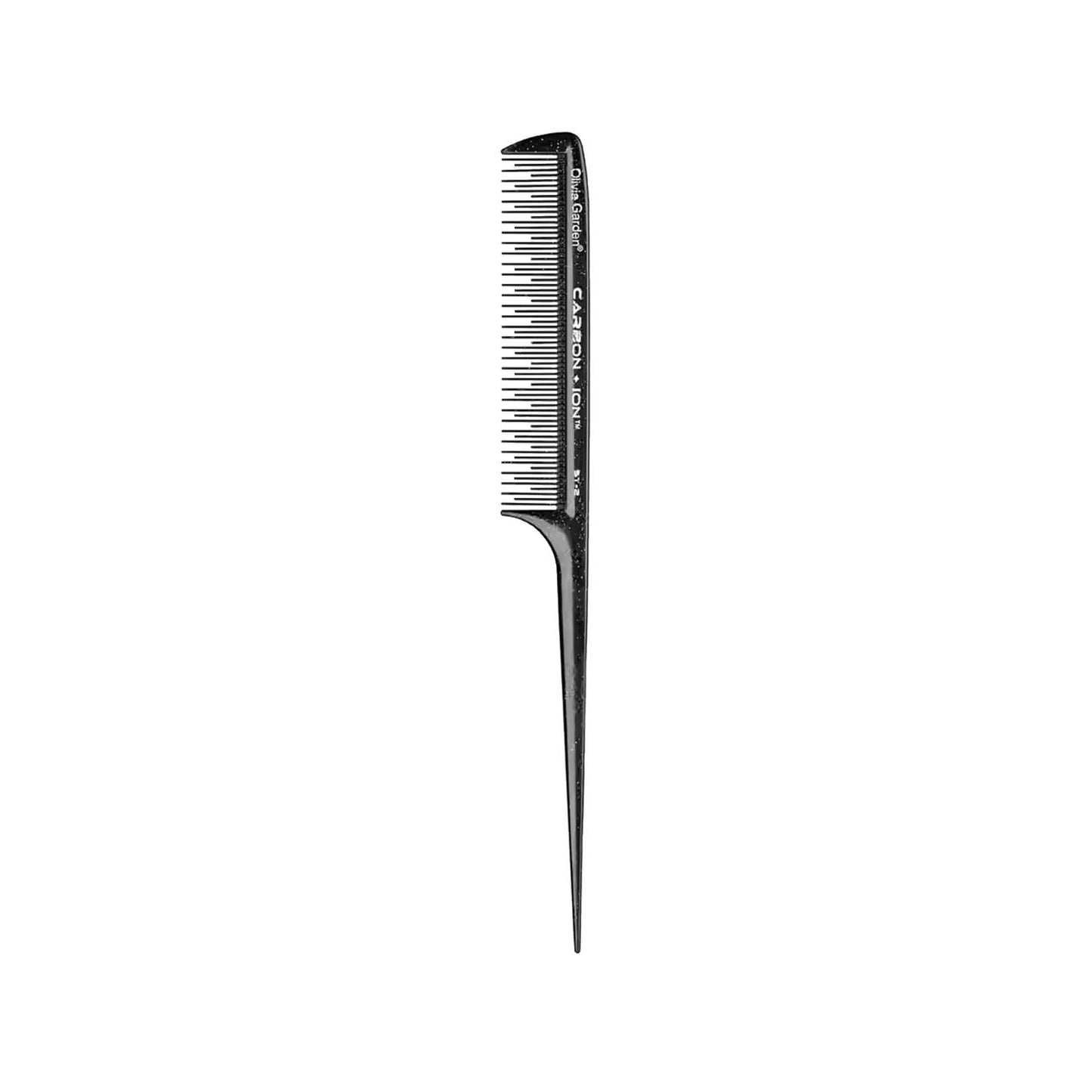 Olivia Garden Carbon + Ion Krepe Hair Detangler Tool for Curly Hair - Gentle Detangling, Reduced Frizz & Enhanced Shine