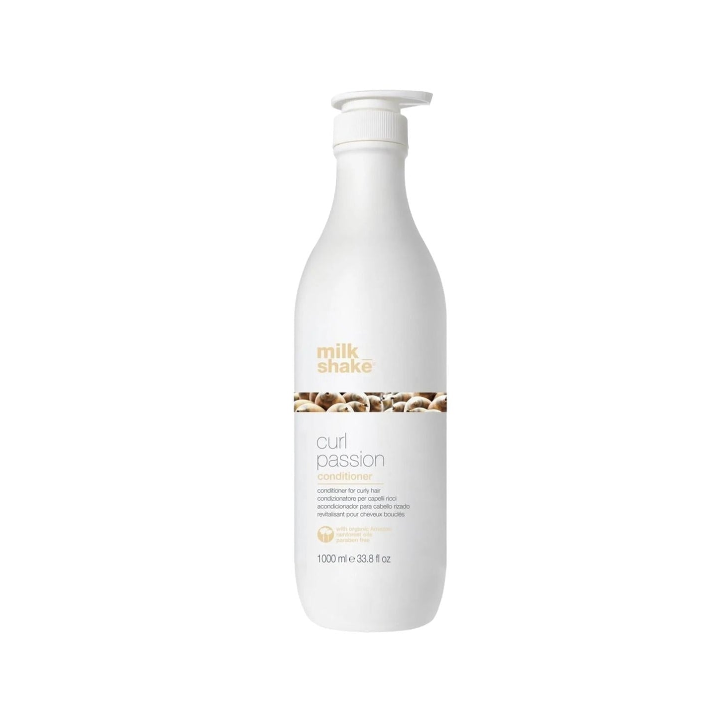 milk_shake Curl Passion Curl Enhancing Shampoo - 1000ml for Defined Curls, Curly Hair Care