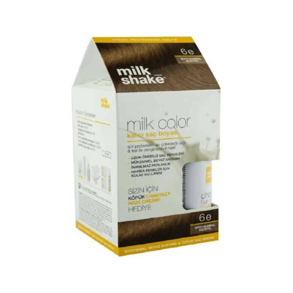 Milk Shake Light Chestnut Hair Dye & Conditioning Set with Natural Extracts
