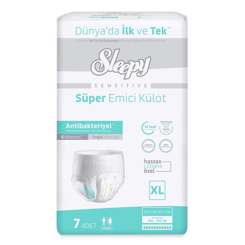 Sleepy Super Absorbent Protective Pants XL 7-Pack
