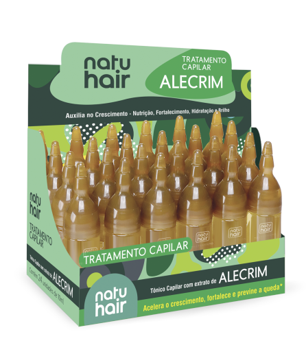 Natuhair Rosemary Hair Grow Concentrated Treatment Ampoules 96 Units Pack