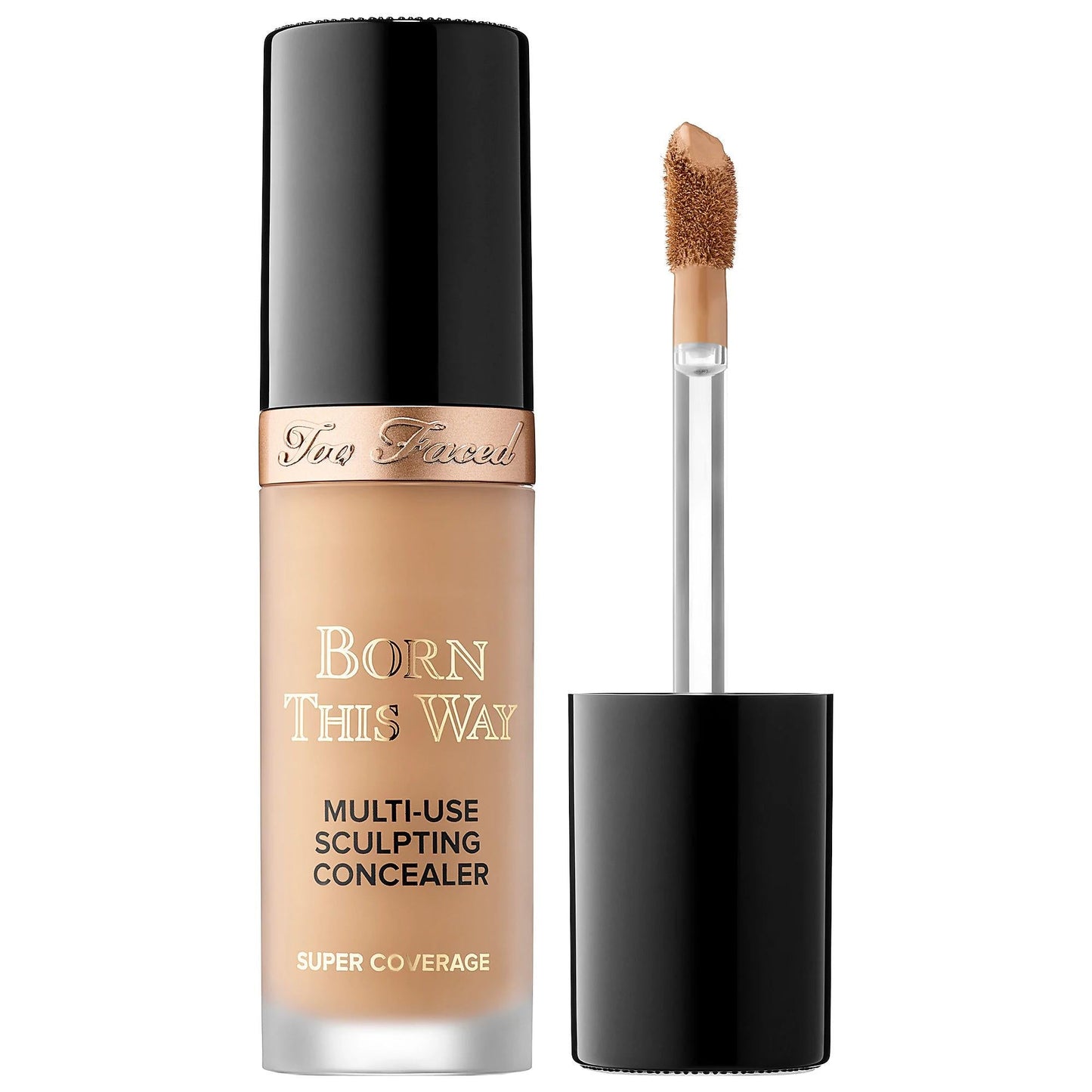 Born This Way Full Coverage Hydrating Concealer: Natural Finish, Vegan & Cruelty-Free - Hyaluronic Acid for Flawless Skin