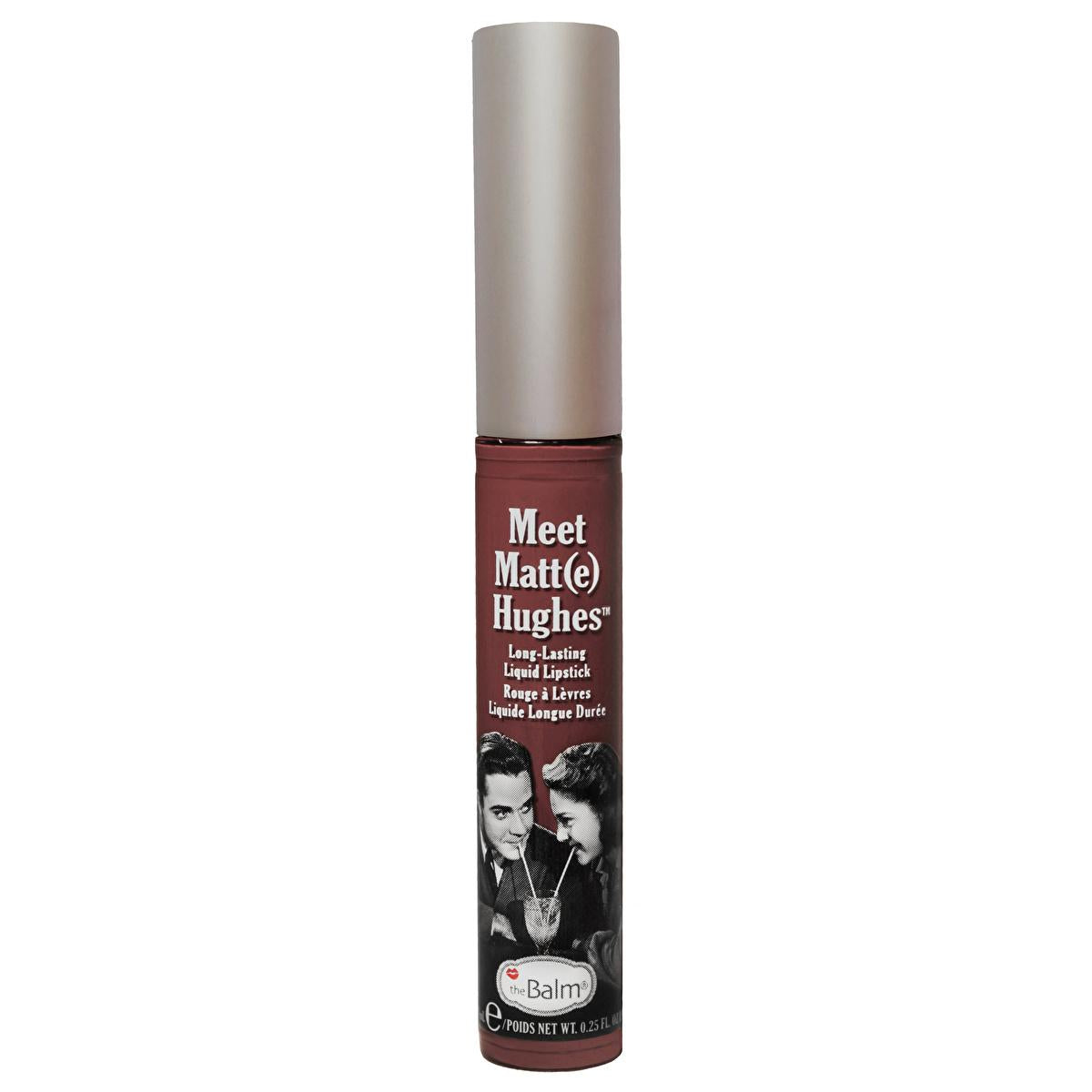 theBalm Liquid Lipstick - Matte Finish, Long Lasting, Non-Transfer Lip Color - Meet Matt(e) Hughes