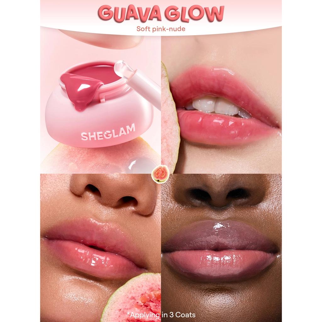 Sheglam Hydra Jelly Lip Jam in Guava Glow 3g