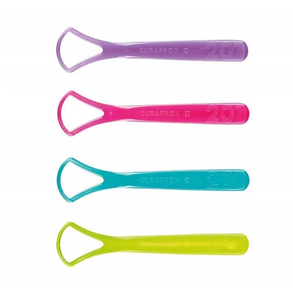 Curaprox CTC 201 Gentle Tongue Cleaner for Fresh Breath - Oral Hygiene Solution