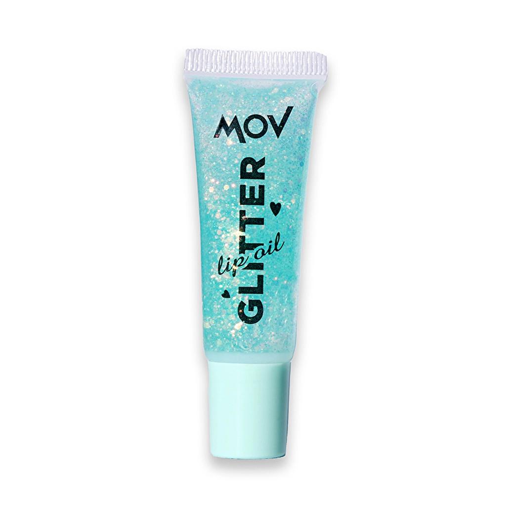 Mov Glitter Lip Oil No:04 Turquoise Shimmer 6ml