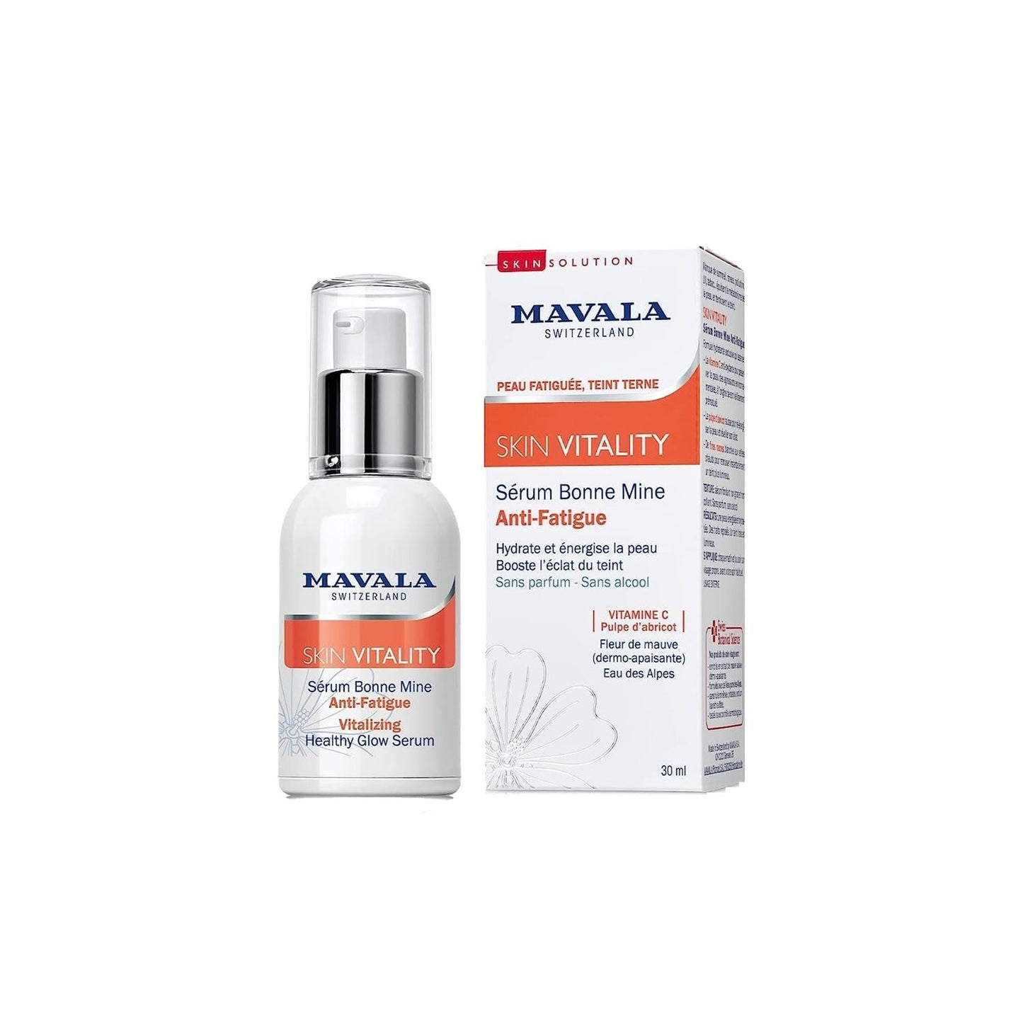 Mavala Skin Vitality Serum - Revitalizing Health Glow Serum for Radiant Complexion
