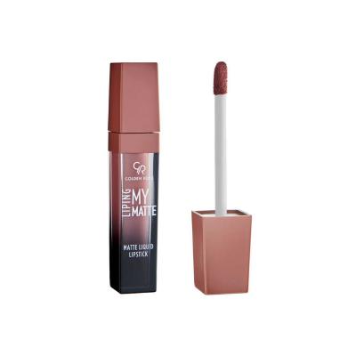 Golden Rose Liquid Matte Lipstick - #10 - Long Lasting, Highly Pigmented, Non-Drying Matte Lip Color