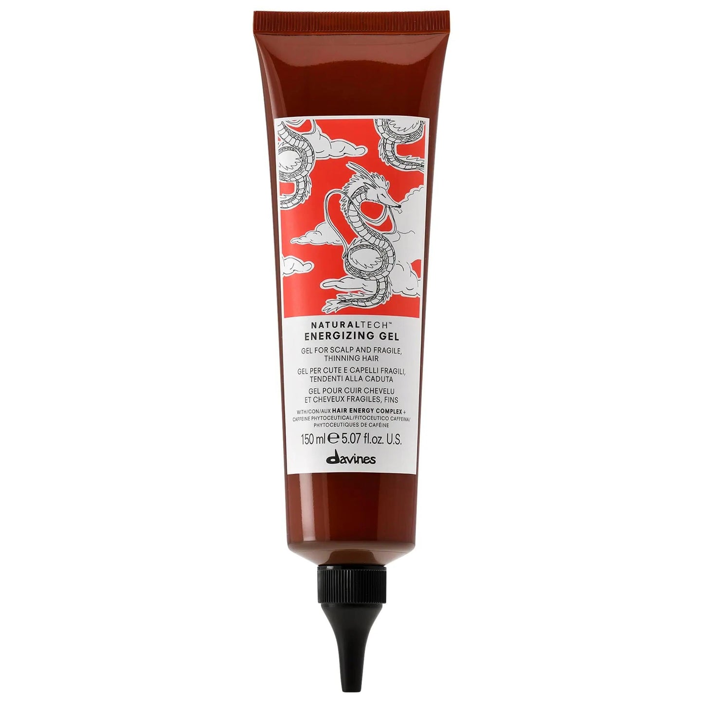 Davines Energizing Gel: Hair Loss Treatment, Scalp Stimulator, Vegan & Paraben-Free - Strengthen Fine Hair & Boost Volume