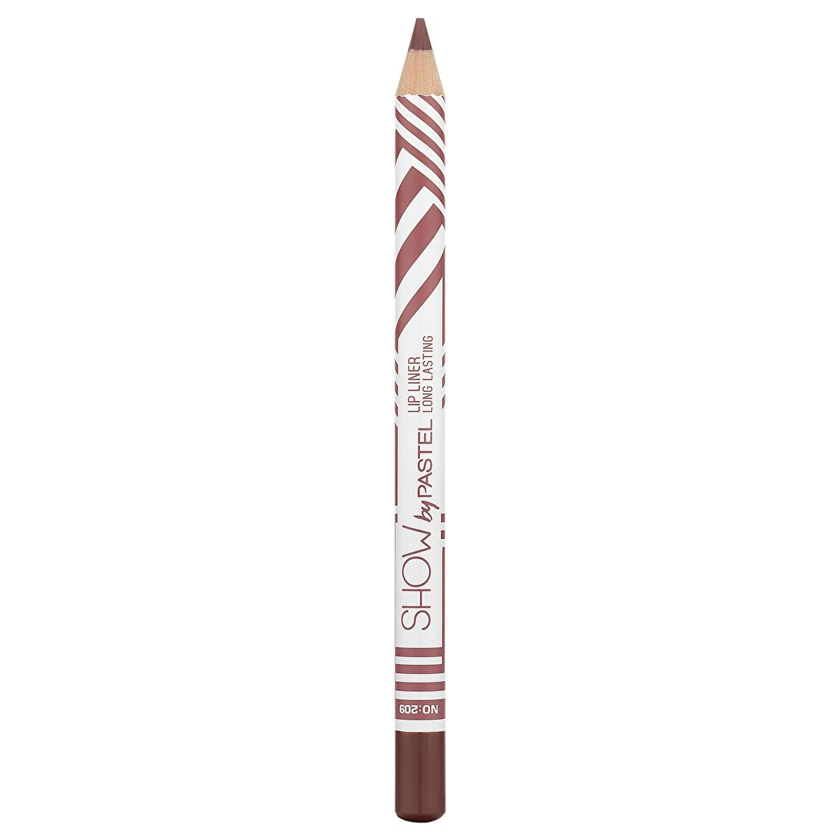 Pastel Lip Pencil 209: Define & Enhance Your Lips with Vibrant, Long-Lasting Color - Non-Bleeding Lip Liner for Perfect Lip Contouring