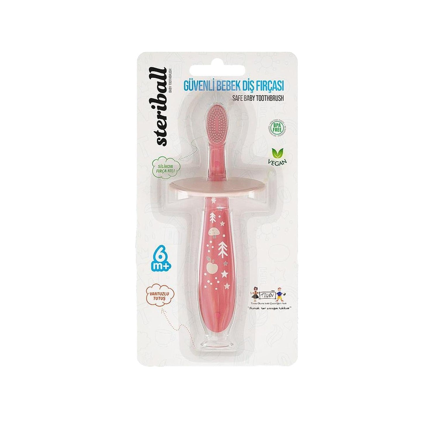 Steriball Baby Toothbrush for Infants 6m+ - Gentle Oral Care for Babies